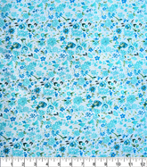 The Craft Cotton Co. 100% Cotton Mini Floral Cotton Fabric 110cm Wide Digital Cotton Fabric for Quilting, Dressmaking, Patchwork